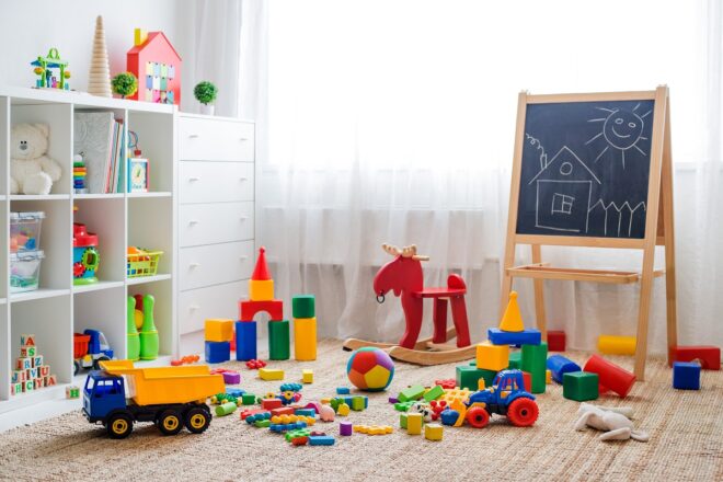 Ideas to help organise your kids room
